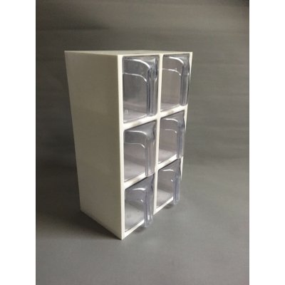 Kunststof Siematic kastje met voorraadpotten