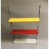 Metalen boekenrek of wandrek Tomado stijl nr 3