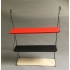 Metalen boekenrek/wandrek Tomado stijl nr 2