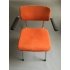 Vintage Gispen buisframestoel oranje
