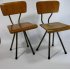 Vintage design schoolstoeltjes nr 180
