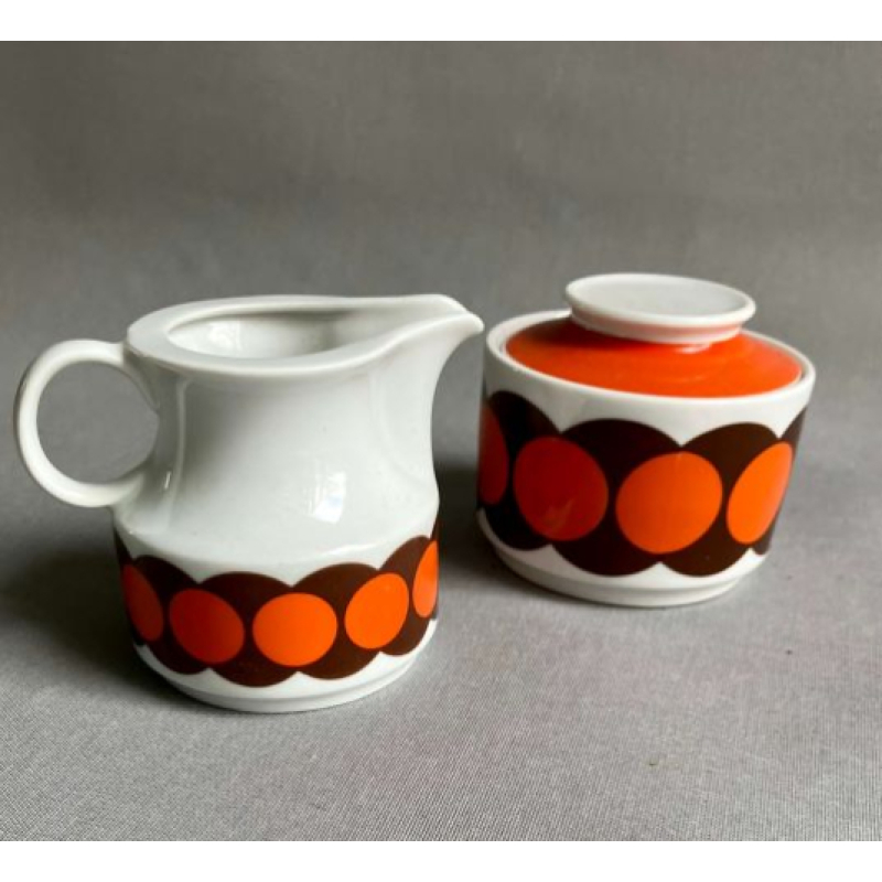 Winterling melk en suikerstelletje