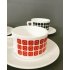 Vintage Arcopal koppen en schotels