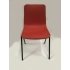 Retro vintage rode Riemersma eetkamerstoelen