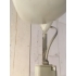 Vintage industriele Concord Lytespan lichtrail op stalen voet