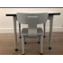 Vintage kindertafel met stoeltje nr 23