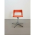 Italiaans vintage design bureau met stoel en bureaulamp