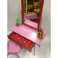 Vintage kaptafeltje in roze nr 127