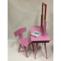 Vintage kaptafeltje in roze nr 127