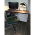 Vintage design industrieel stalen bureau van Gispen