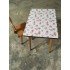 Vintage setje met rozenprint